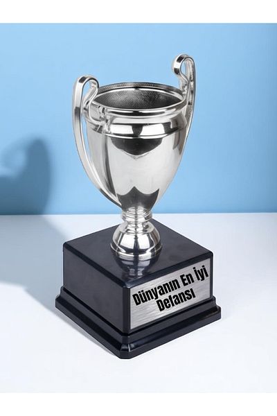 lili hediyelik World's Best Defender Printed Defender Award Achievement 23cm Championship Trophy Gift