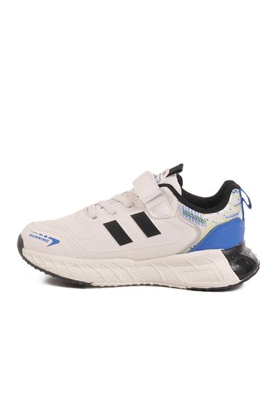 WALKWAY Pantofi casual pentru copii din material textil alb Cool Ukon F
