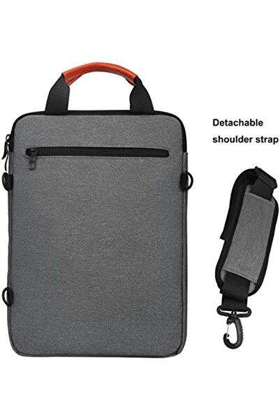 Generic iCozzier 13-13.3 Inches Laptop Messenger Shoulder Bag, Vertical Double Pockets Notebook