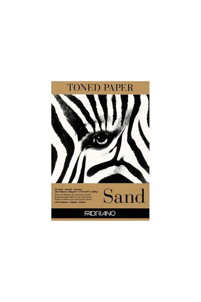 Fabriano Drawing pad Toned Paper Sand, A3, 120g, 50 sheets, without spiral Fabriano