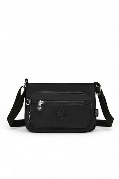SMART BAGS Geantă de damă Crinkle Black Smb 3270