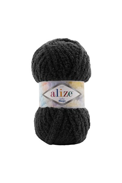 Alize 3 spools of Eliza Softy Mega yarn, color number 60