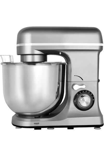 Koolen Stand Mixer, 1300W, 8L Capacity, Silver