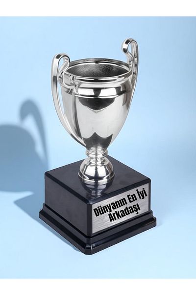 lili hediyelik World's Best Friend Printed Reward Friend Success 23cm Championship Trophy Gift