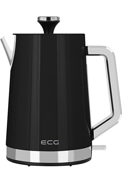 ECG Electric kettle ECG RK 1766 Vintage Nero, 2200 W, 1.7 liters, stainless steel, black