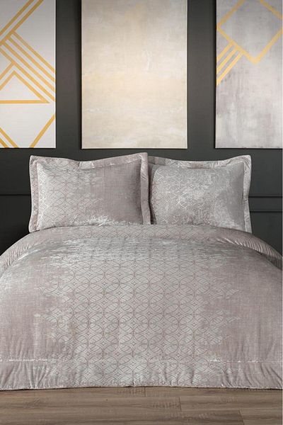 Çeyiz Diyarı Opal Fiber Filled Double Size 250X255 cm Bedspread Cream