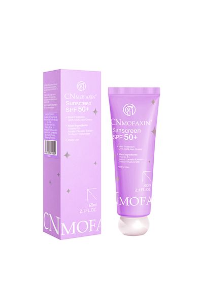 cnmofaxin Face and Body Sunscreen SPF 50 - Moisturizing Sunblock with Vitamin E & Centella Extract
