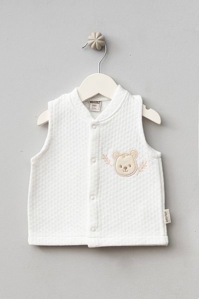 Bebitof Cute Tiger Patterned Baby Quilted Vest