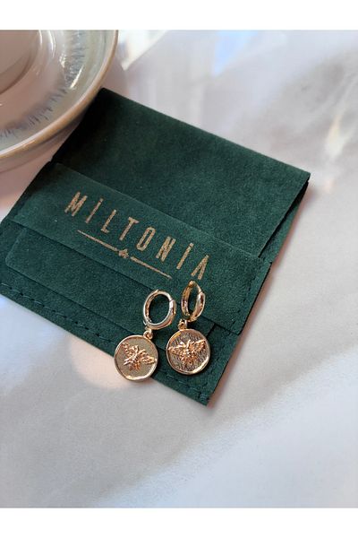 Miltonia Bee Earrings