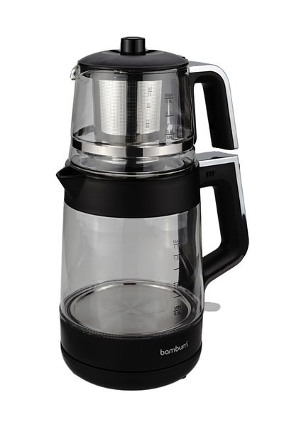 Bambum Zelda Glass Chamber Tea Machine Black