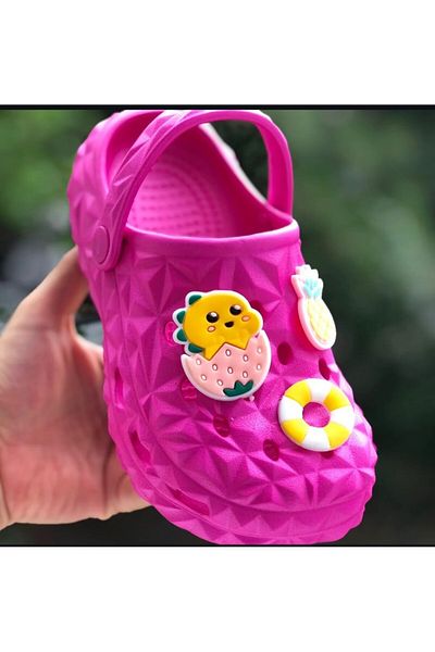 Pandalina Girl Child Sandals Non-Slip Sole Sandals Kindergarten Nursery Sea and Pool Sandals