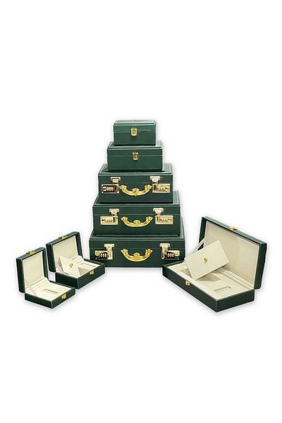 Alhadi For Oud And Saffaron Luxury Leather Oud Box