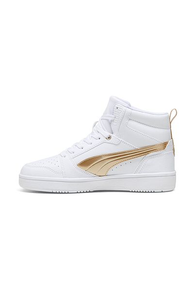 Puma Rebound V6 Metallic Dream Women's Casual Shoes 39747401 White
