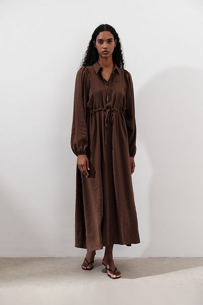 Manuka Dressed Dress Brown