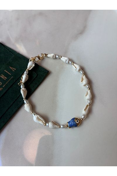 Miltonia Seashell Anklet