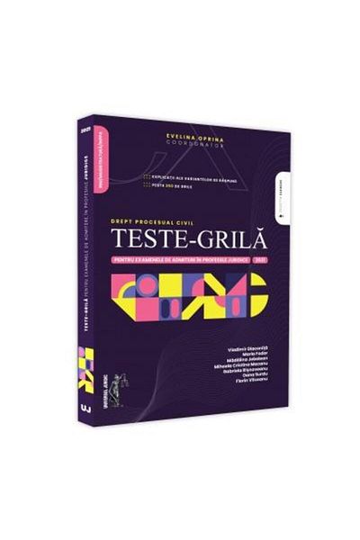 Editura Universul Juridic Teste-grila pentru examenele de admitere in profes