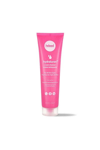 Indeed Labs Hydraluron, Cremă de curățare hidratantă cu acid hialuronic, Indeed Labs, 100 ml
