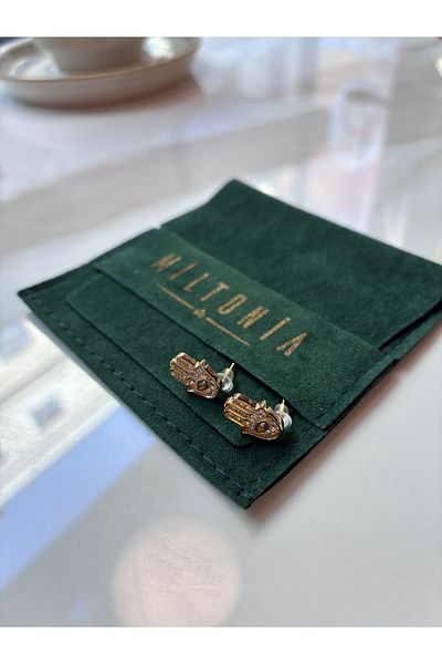 Miltonia Fatima's Hand Earrings