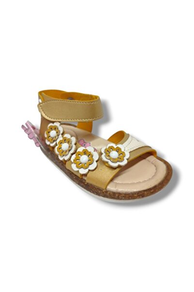 ŞİRİNGENÇ صندل بناتي تشرينجش 1581-20 تشريحي بأربع زهور وشريط واحد ذهبي 21-25