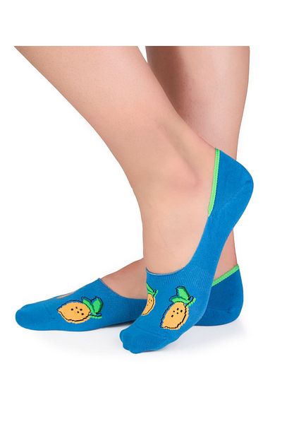 Pirin Hill INVISIBLE SUMMER LEMON insole socks