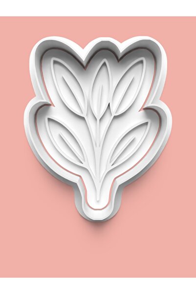 AKTASTORE قالب كوكيز على شكل زهرة نباتية وقالب عجينة السكر