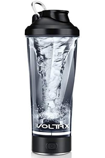 VOLTRX Premium Electric Protein Shaker Bottle, Made with Tritan - BPA Free - 24 oz Vortex Portable M