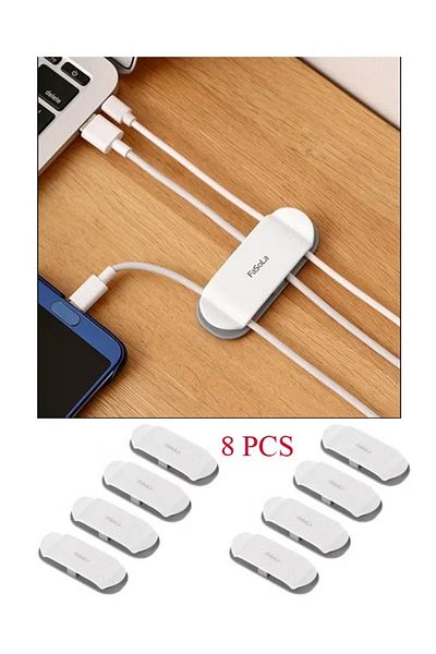 Drama Yayınevi 8-piece USB cable organizer