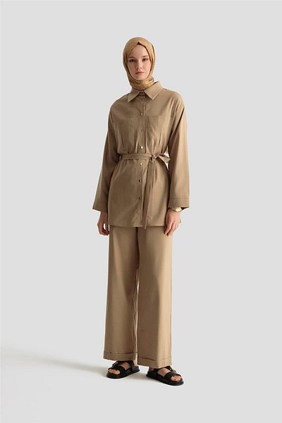 Armine Linen Set 25Yd9157 Mink