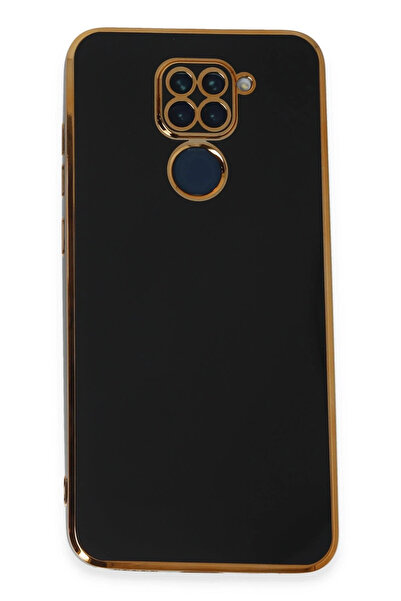 NewFace حافظة هاتف Xiaomi Redmi Note 9 من السيليكون - أسود 1493748709