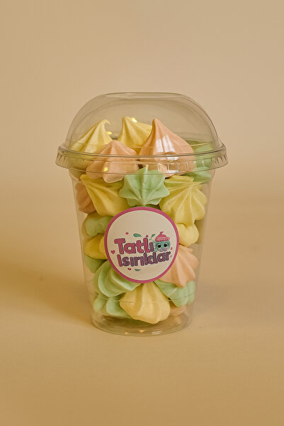 TATLI ISIRIKLAR BÖĞÜRTLEN,ÇİLEK ,MUZ,VE VANİLYALI GLUTENSİZ BEZE AİLE BOYU 35...