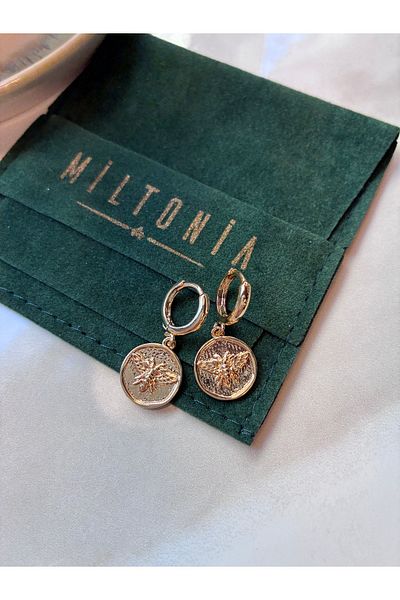 Miltonia Bee Earrings