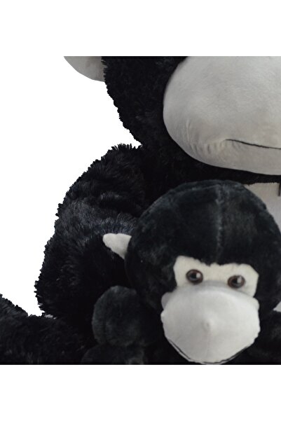 Halley Oyuncak Peluş Yavrulu Goril 70 Cm 62930
