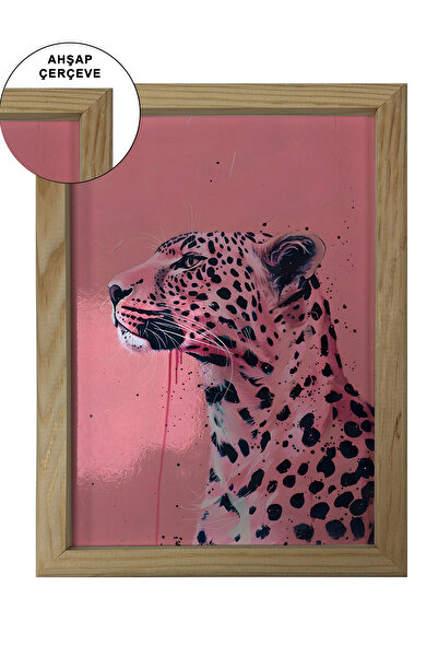 AND Ahşap Çerçeveli Tablo Üçlü MDF Poster Tablo Duvar Dekoru (21x30 cm)