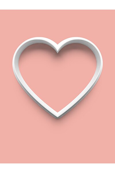 AKTASTORE Heart Dough Cutter Cookie Mold and Sugar Dough Mold