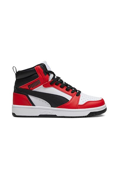 Puma Puma Rebound V6 Mid Jr Young Casual Shoes 39383103 Red