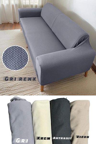 intil Sofa Cover, Elastic Seat Cover, Honeycomb Pattern, Non-Slip Sofa Cover 1 Piece