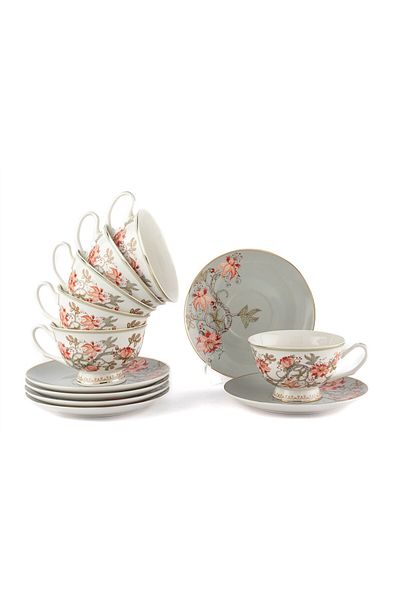 Mikasa Moor Mystic Floral 6-Piece Teacup Set 200Cc