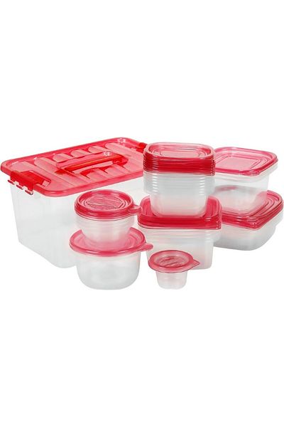 Excellent JUMBO food container set of 27 tomatoes