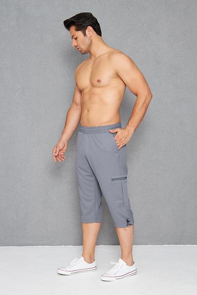 Enrico Ferry Ανδρική τσέπη Cargo Micro Sea Capri Grey 2665-G
