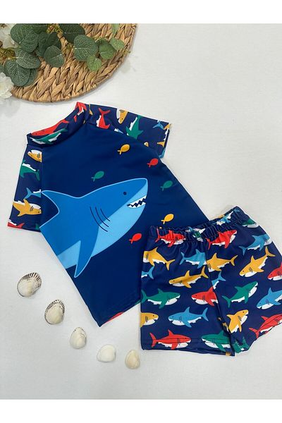ChibuumKids Dog Fish Boy's Swimsuit