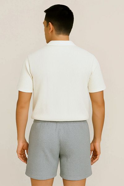 armicem “Cool & Clean: Men's Polo Neck + Shorts Set”