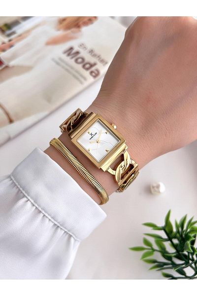 Daniel Klein Steel Cord 3 Atm Water Resistant Special Design Women Wrist Watch+Bracelet Vs.Blkt.0431