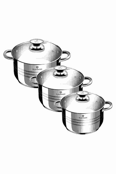 Blaumann Set 6 vase din inox linia Gourmet