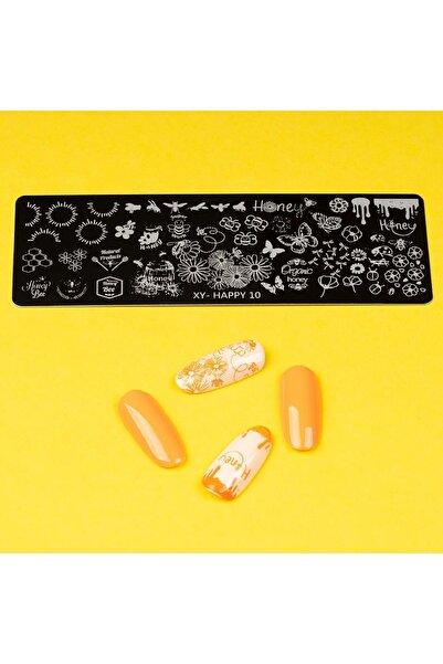 LUXORISE Placă metalică pentru ștampilarea unghiilor, Sweet Summer