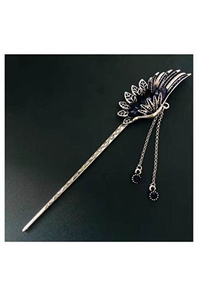 Alsade Japon Kore Tarz Firkete Sopa Topuz Saç Tokası