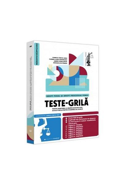 Editura Universul Juridic Teste-grila pentru admiterea la INM/in magistratur