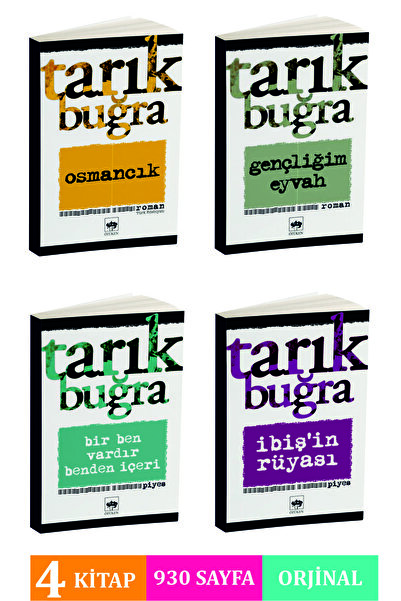 Buğday Kitap Tarık Buğra Osmancık-Gençliğim Eyvah-Bir Ben Vardır Benden İçeri...
