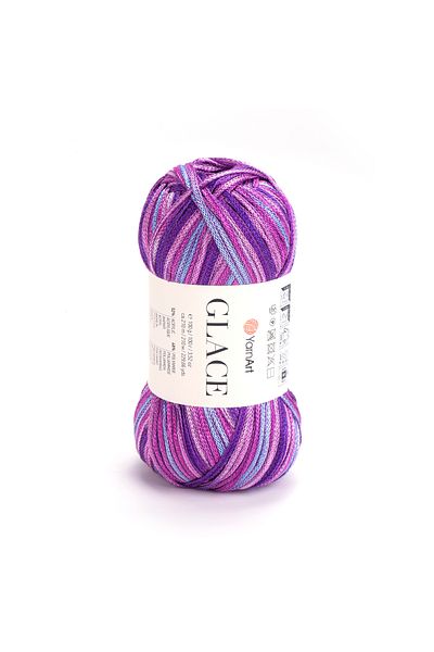 Yarnart Glace - Knitting Yarn Ebruli̇-7207