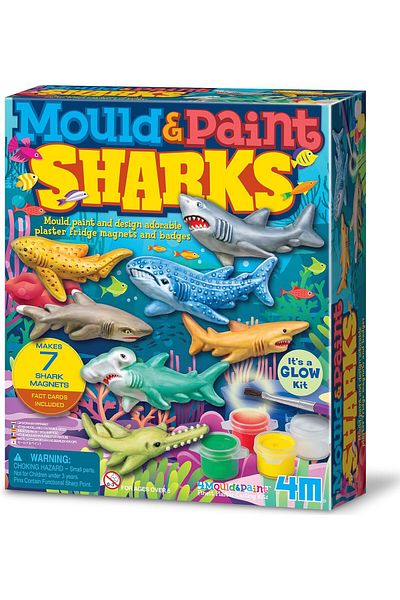 4M Mould & Paint/Sharks (00-04785)