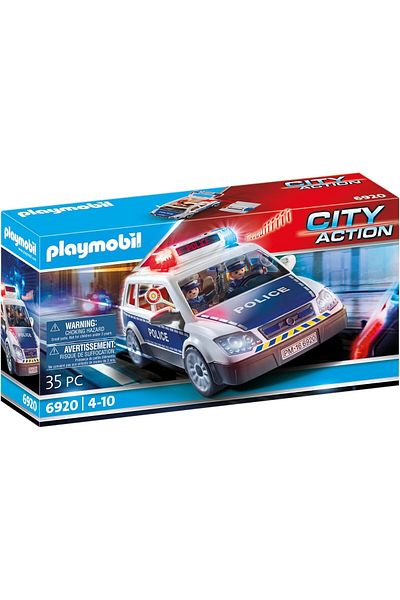 Playmobil Police Car with Lights and Sound (6920)